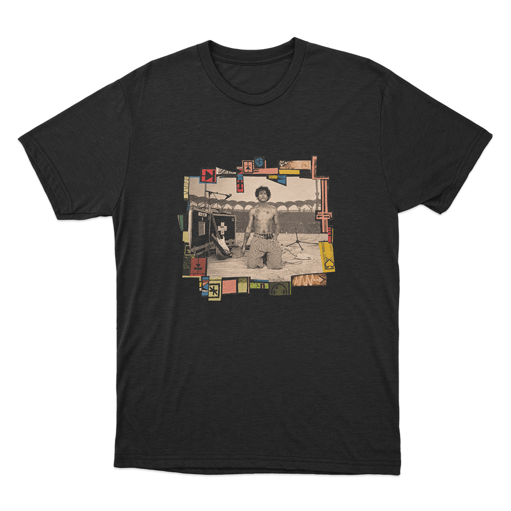 Dominic Fike Concert Collage Unisex T Shirt Black Dominic Fike Concert Collage Unisex T Shirt Black