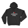 I Love Dominic Fike Unisex Hoodie Black